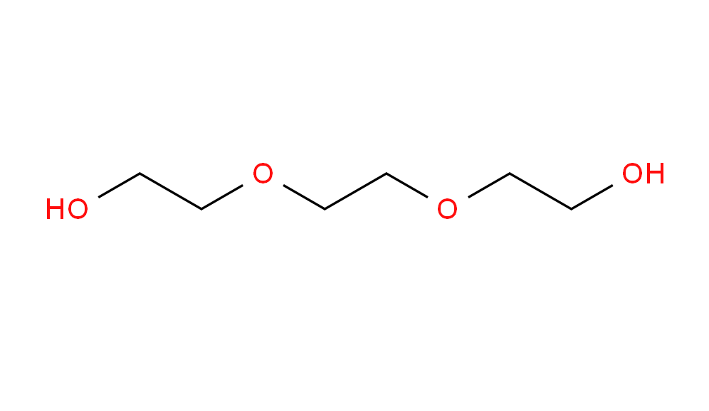 三甘醇結構式圖(圖1)